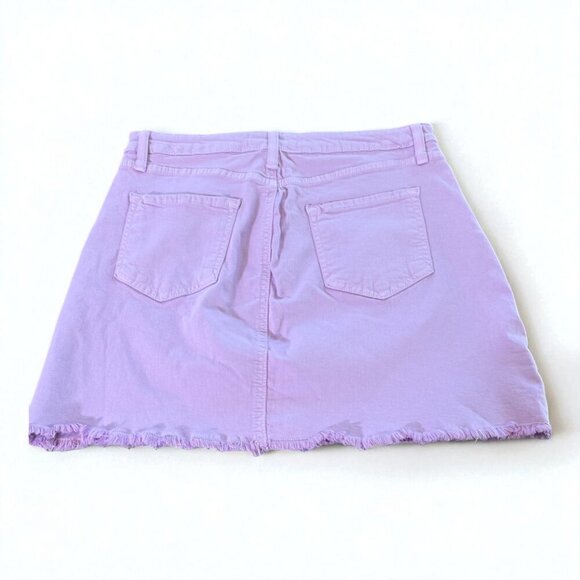 Just Black Denim Button Down A Line Skirt Size Large - Picture 2 of 12